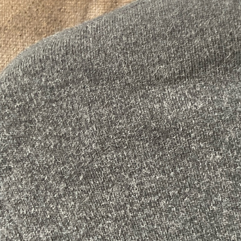 Polo Ralph Lauren Top Womens L Large Gray Turtleneck Long Sleeve Stretch - Picture 6 of 11